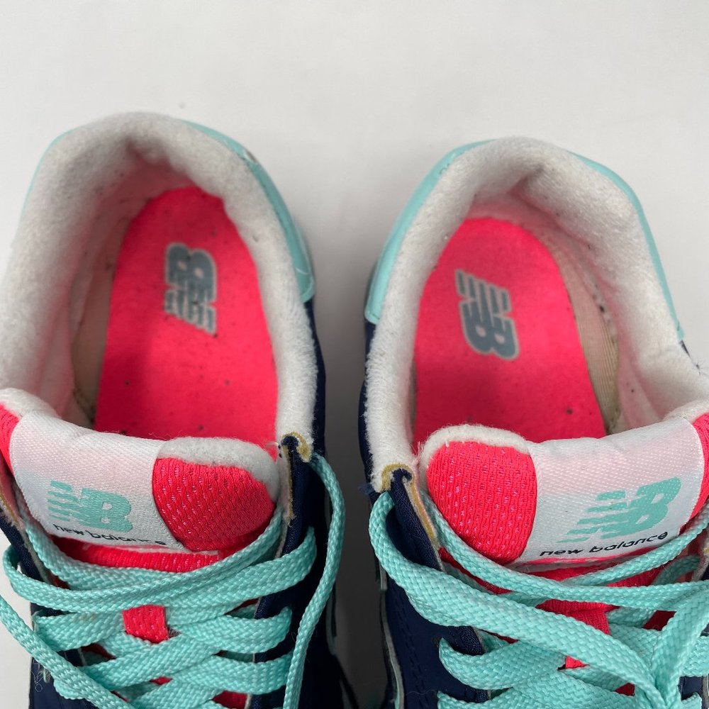 New Balance Navy and Aqua Sneakers - Picture 11 of 16
